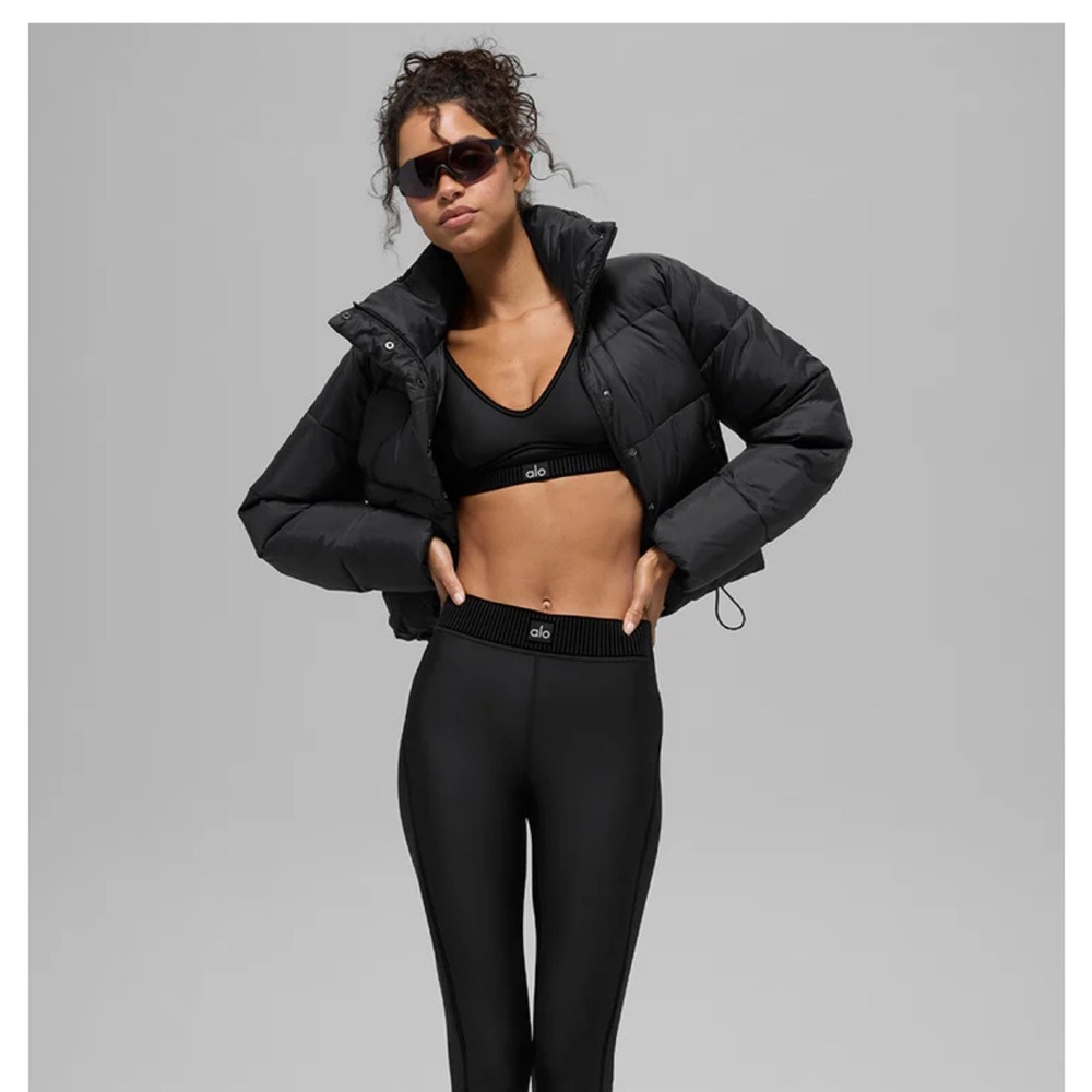 ALO Yoga Black Puffer Jacket